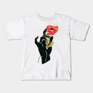 Gilded Hands - Poppy (Dark Version) Kids T-Shirt